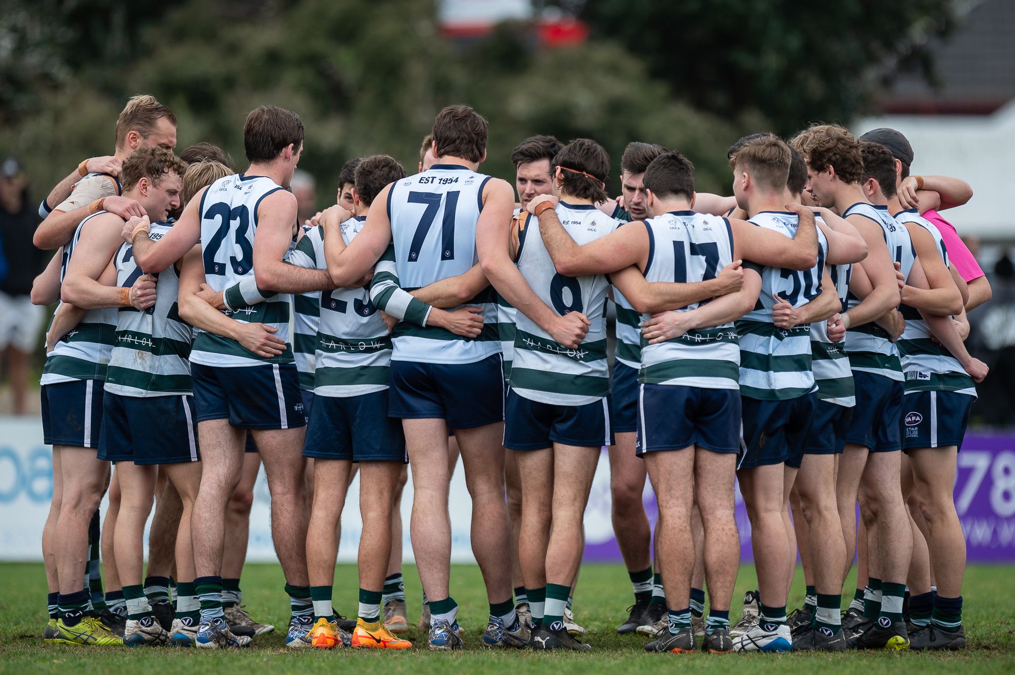 Old Geelong FC in action
